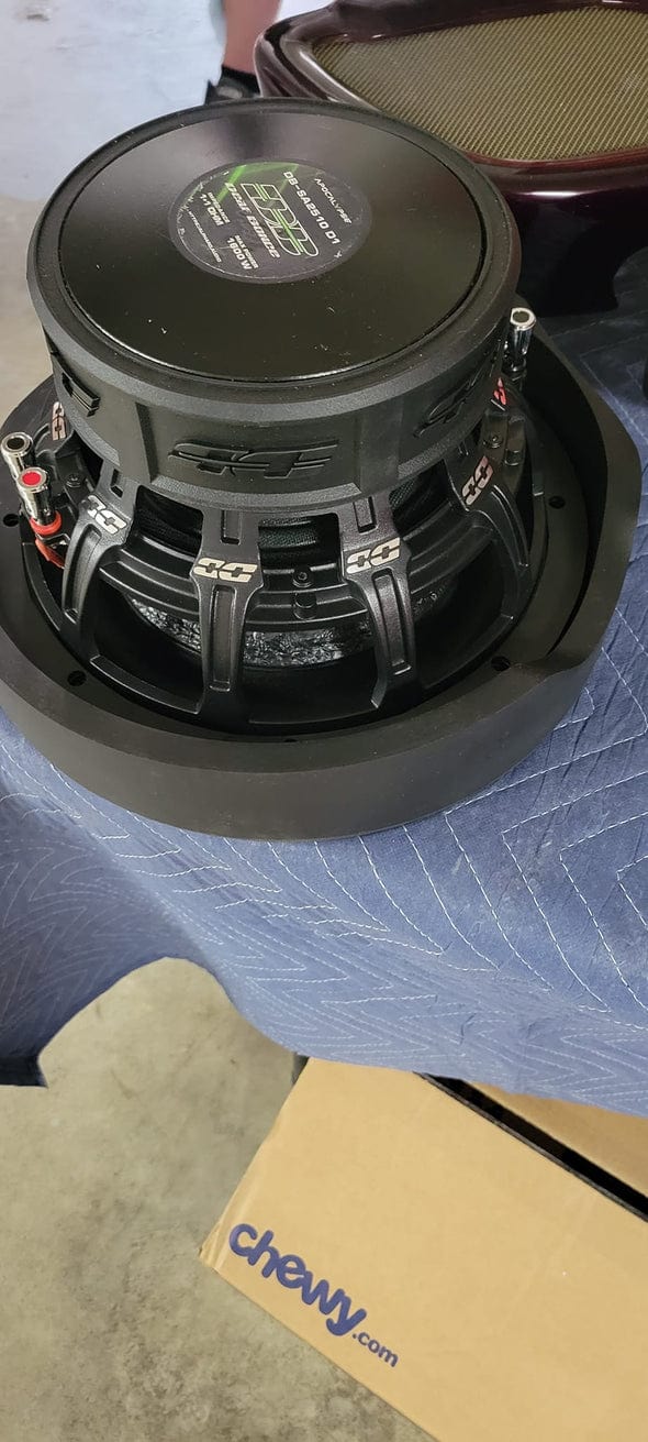 Nagys Customs Speaker Adapters & Mounts Nagy's Customs Mega 10" Harley Subwoofer or Midbass Adapter Rings (Pair)