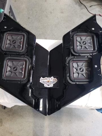 Nagys Customs Speaker Adapters & Mounts Nagy's Customs Harley 14+ - Present Dual Kicker Adapter (Pairs)