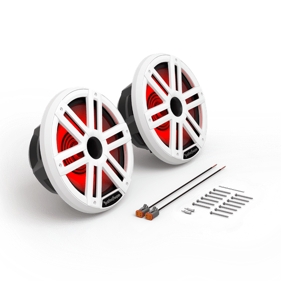 RF Boat Boat Coax Speakers Rockford Fosgate M2 8” Color Optix™ Marine 2-Way Speakers