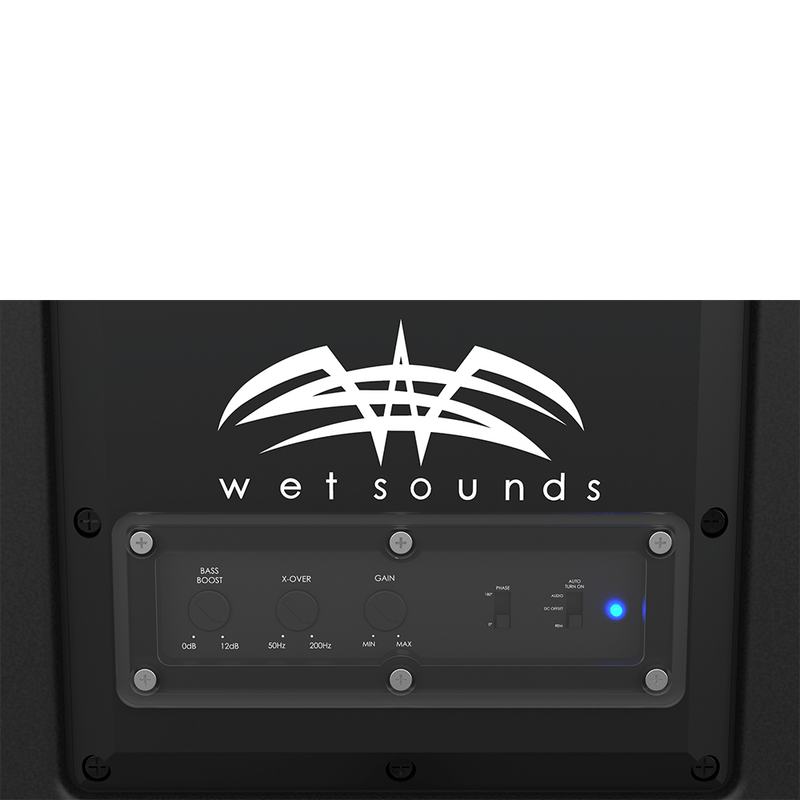 Wet Sounds Boat Boat Subwoofer Wet Sounds STEALTH AS-10 | 10" Active Marine Subwoofer Enclosure