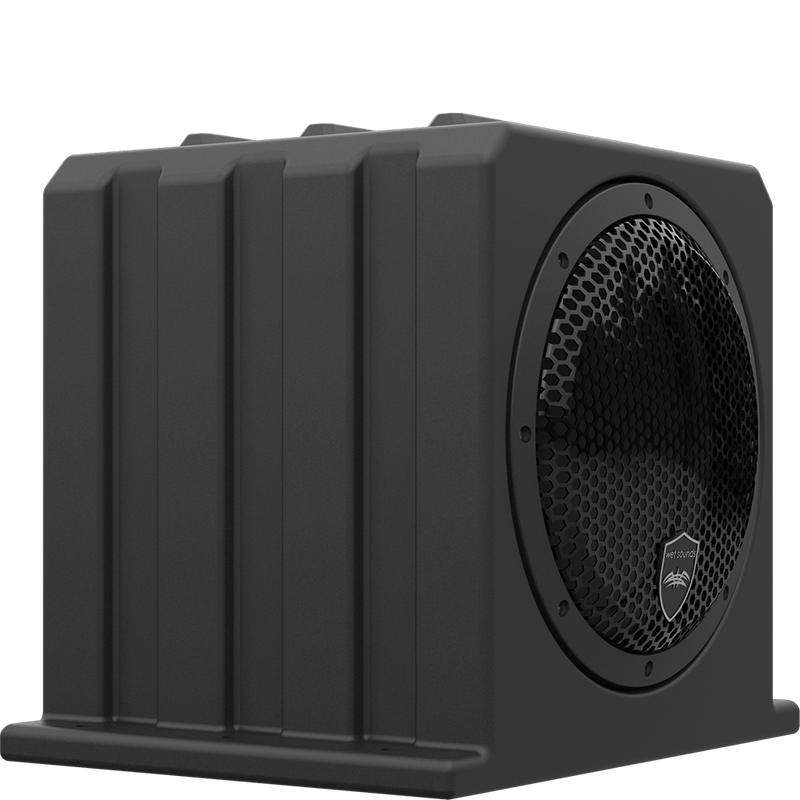 Wet Sounds Boat Boat Subwoofer Wet Sounds STEALTH AS-10 | 10" Active Marine Subwoofer Enclosure