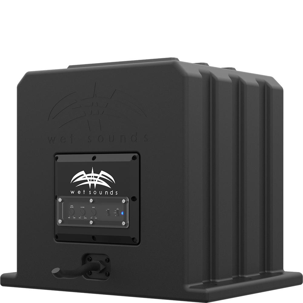 Wet Sounds Boat Boat Subwoofer Wet Sounds STEALTH AS-10 | 10" Active Marine Subwoofer Enclosure