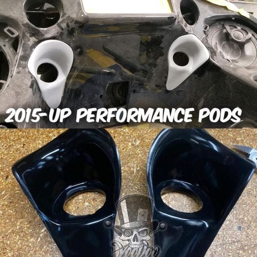 VooDoo Speaker Adapters & Mounts Voodoo Bikeworks Performance Pods (Pair)