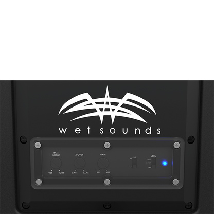 Wet Sounds Boat Boat Subwoofer Wet Sounds STEALTH AS-8 | 8" Active Marine Subwoofer Enclosure