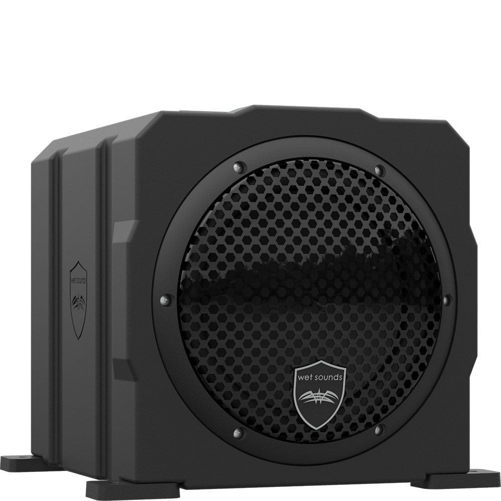 Wet Sounds Boat Boat Subwoofer Wet Sounds STEALTH AS-8 | 8" Active Marine Subwoofer Enclosure