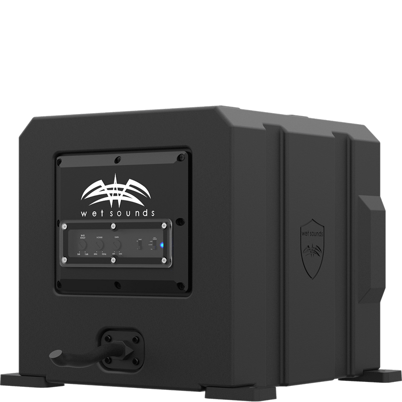 Wet Sounds Boat Boat Subwoofer Wet Sounds STEALTH AS-8 | 8" Active Marine Subwoofer Enclosure