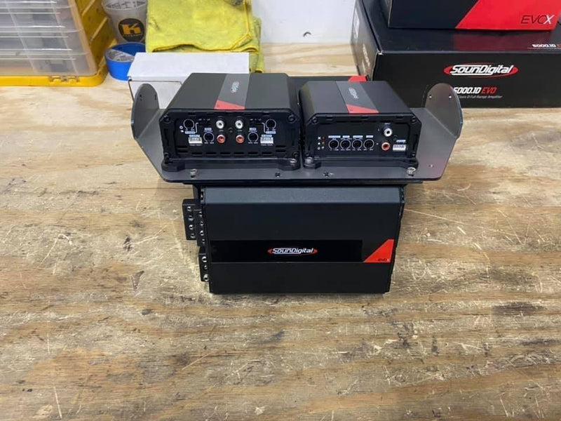 XEL Customs Amp Installation Products XEL Amp Rack 14 and up Batwing