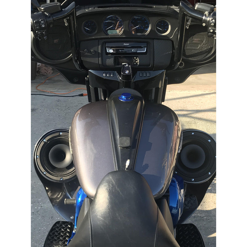 Dirty Bird Concepts Lower Fairing Yes Dirty Bird Concepts Harley Davidson 8" Speaker Lower Fairings