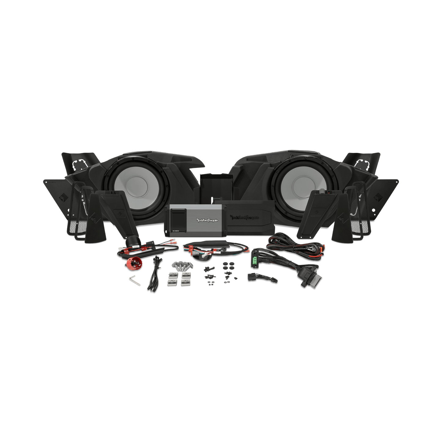 Rockford Fosgate Speakers 10" Rockford Fosgate 2014+ Harley-Davidson® Dual 10" Saddlebag Subwoofer Kit