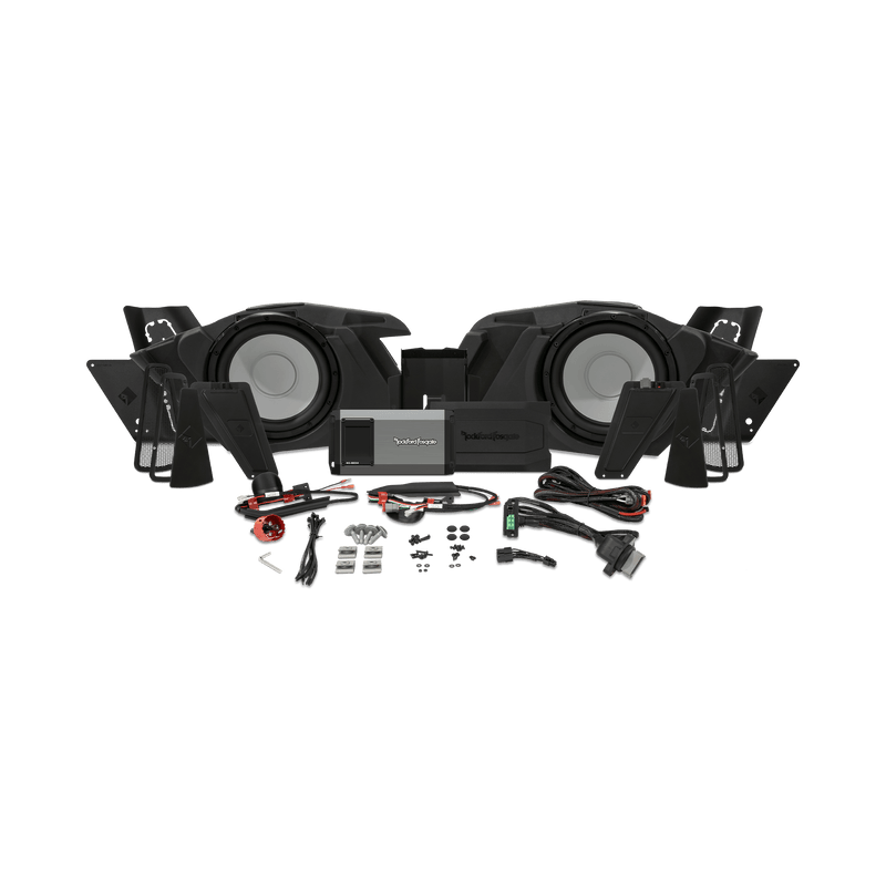 Rockford Fosgate Speakers 10" Rockford Fosgate 2014+ Harley-Davidson® Dual 10" Saddlebag Subwoofer Kit