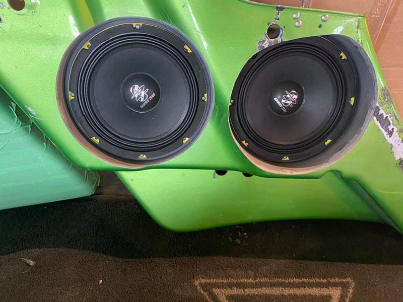 Nagys Customs Speaker Adapters & Mounts Nagy's Customs Dual 8" Subwoofer Adapter Rings 98-current (Pair)
