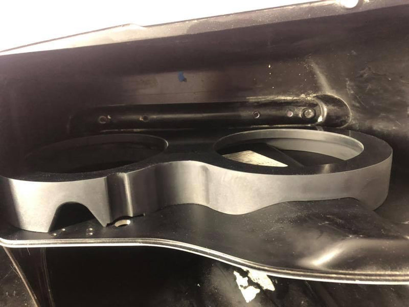 Nagys Customs Speaker Adapters & Mounts Nagy's Customs Dual 8" Subwoofer Adapter Rings 98-current (Pair)
