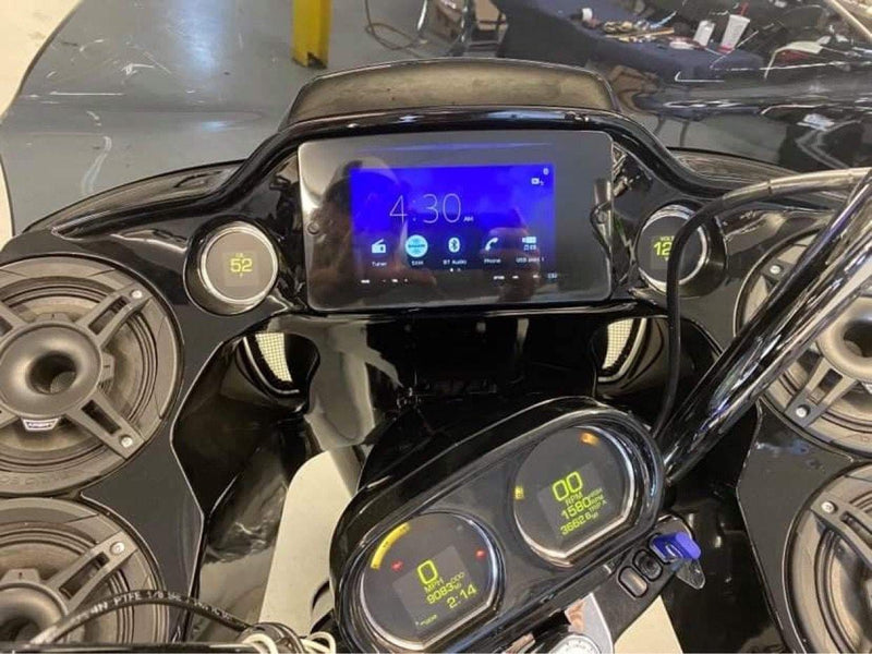 Speed Rings Radio Installation Parts Roadie Splash Covers for Harley Davidson